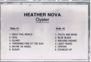 Oyster promo (cassette, cover, USA)